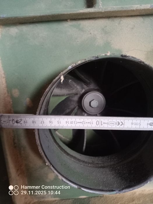 Odciag trocin fcm włoski 4 kw wentylator dmuchawa