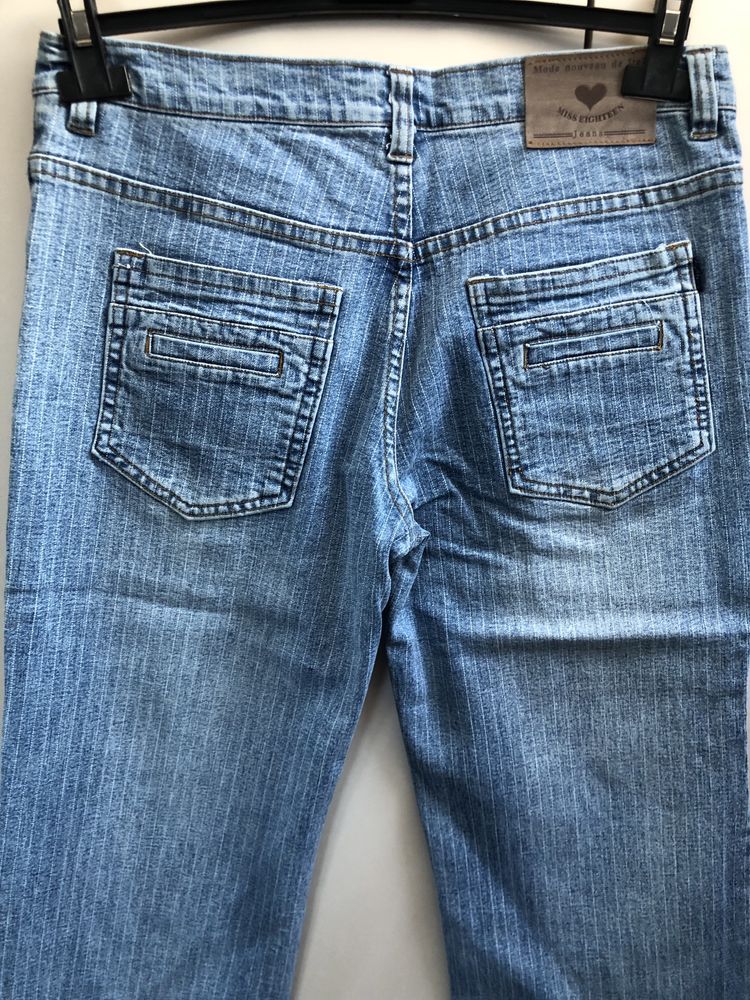 Nowe z metką spodnie cargo jeansy dzwony 2000s y2k vintage kieszenie