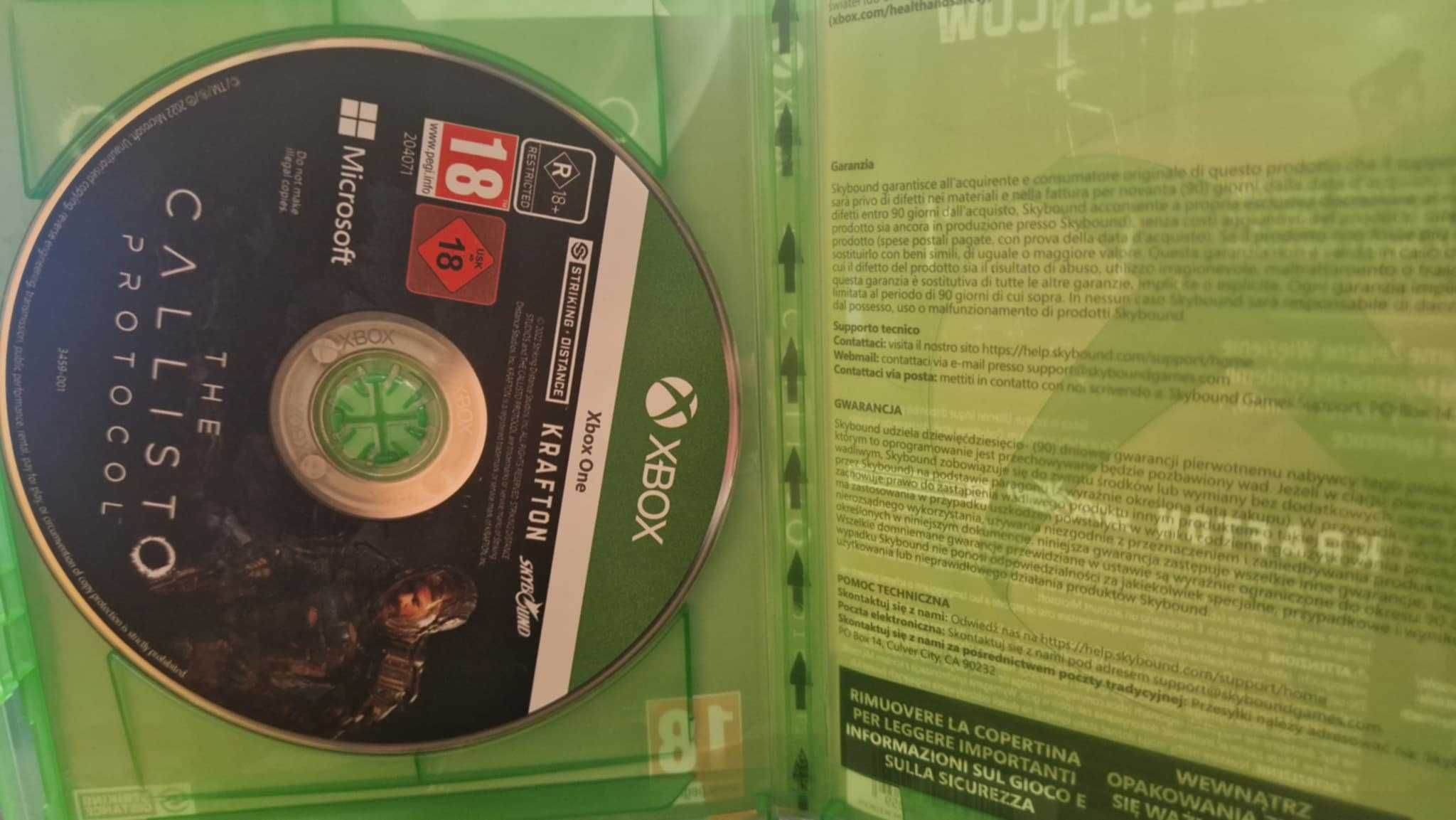 The Callisto Protocol Xbox One Series X PL SklepRetroWWA
