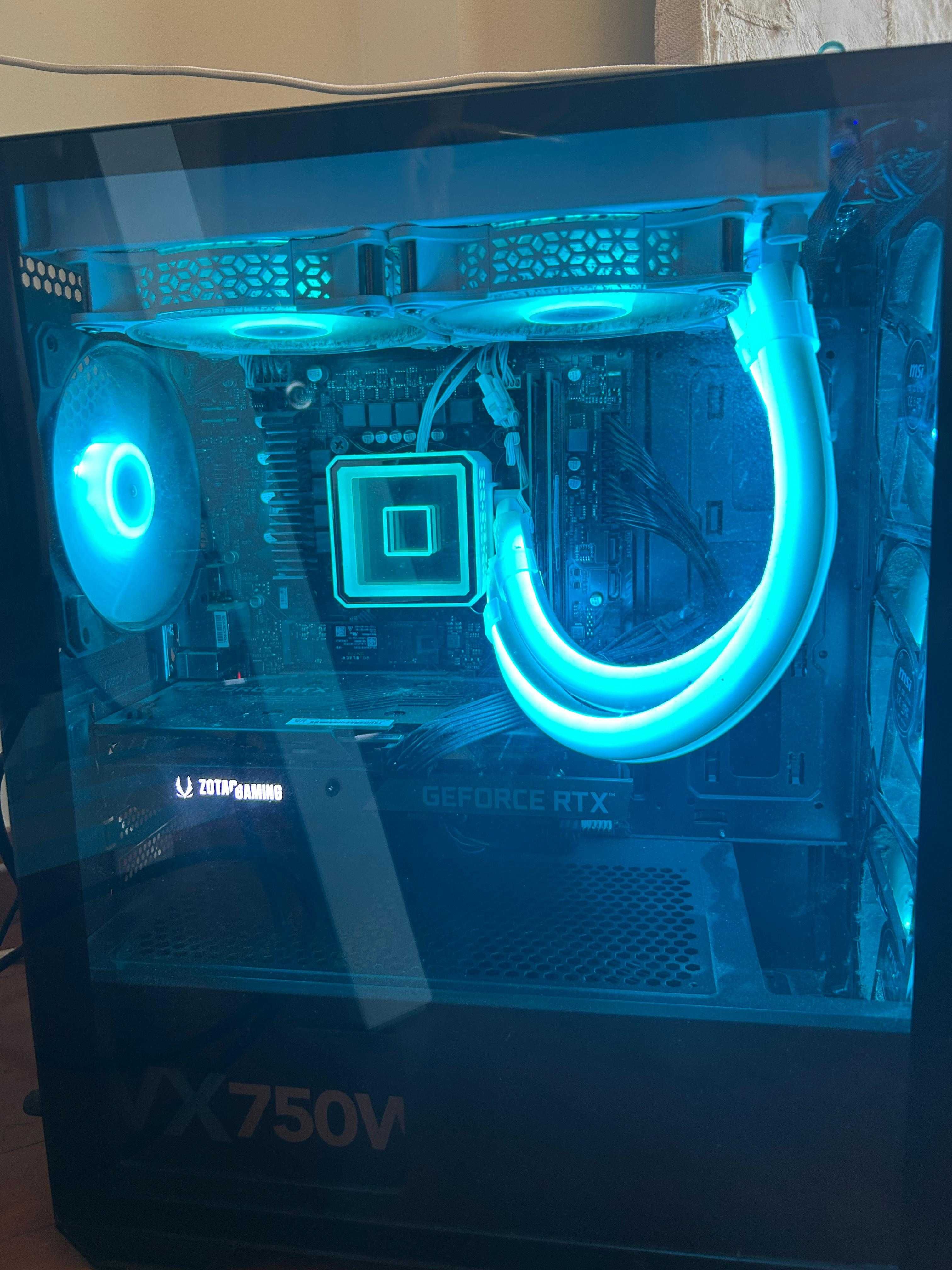 PC Gamer RTX 3060 Ti + Monitor 240Hz – Pronto para Jogar