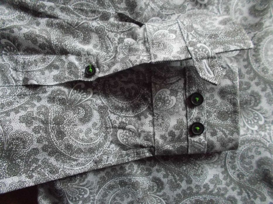 L JEFF BANKS STVDIO Premium Designerska, Nowa Koszula Męska L 41 UK