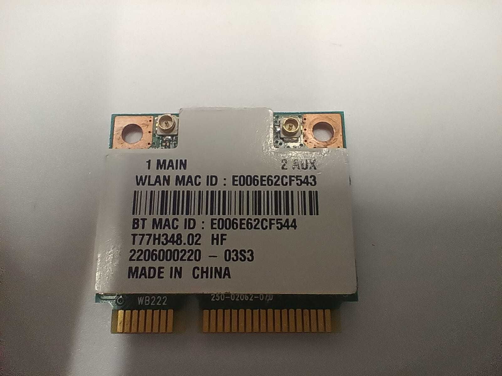 Karta wifi do laptopa Acer Aspire V5 Q1VZC.