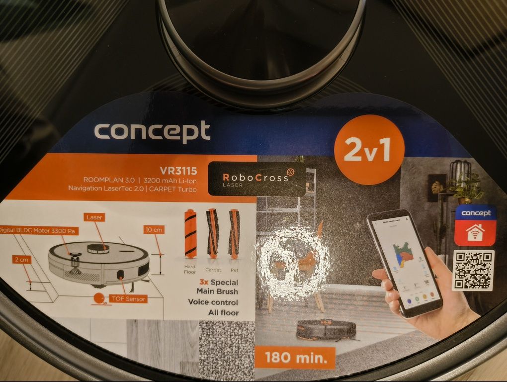 Robot sprzątający Concept VR3115