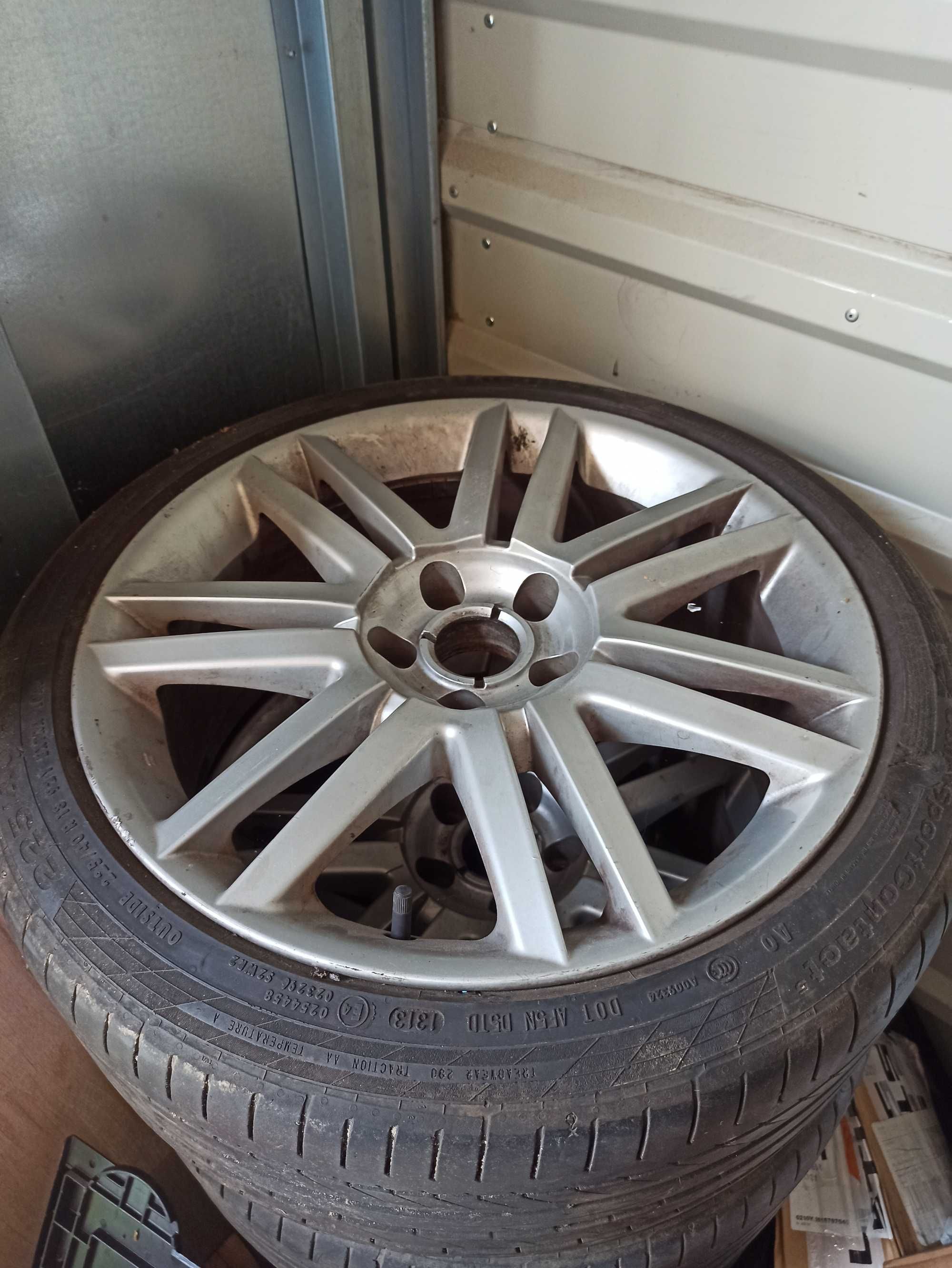 Alufelgi 5x112 r18 z oponami letnimi