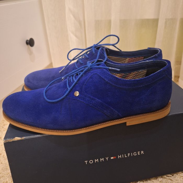 Туфлі замшеві чоловічі Tommy Hilfiger
