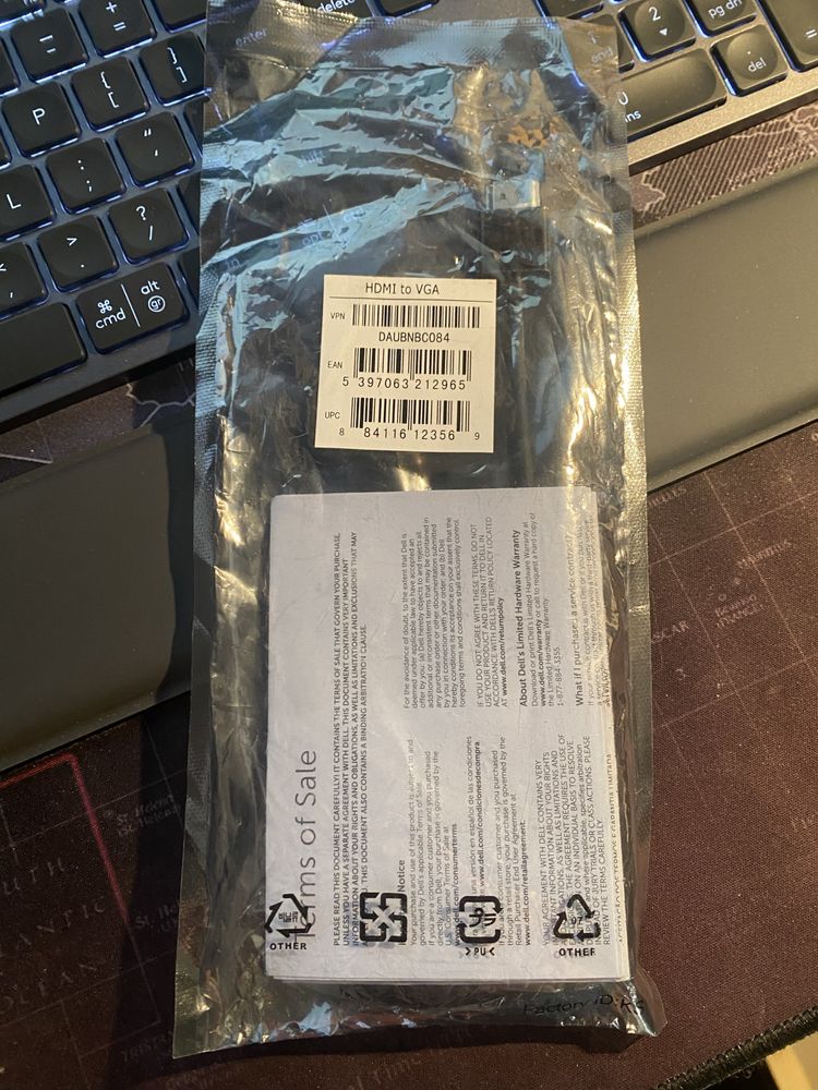 Przejściówka adapter HDMI VGA Dell