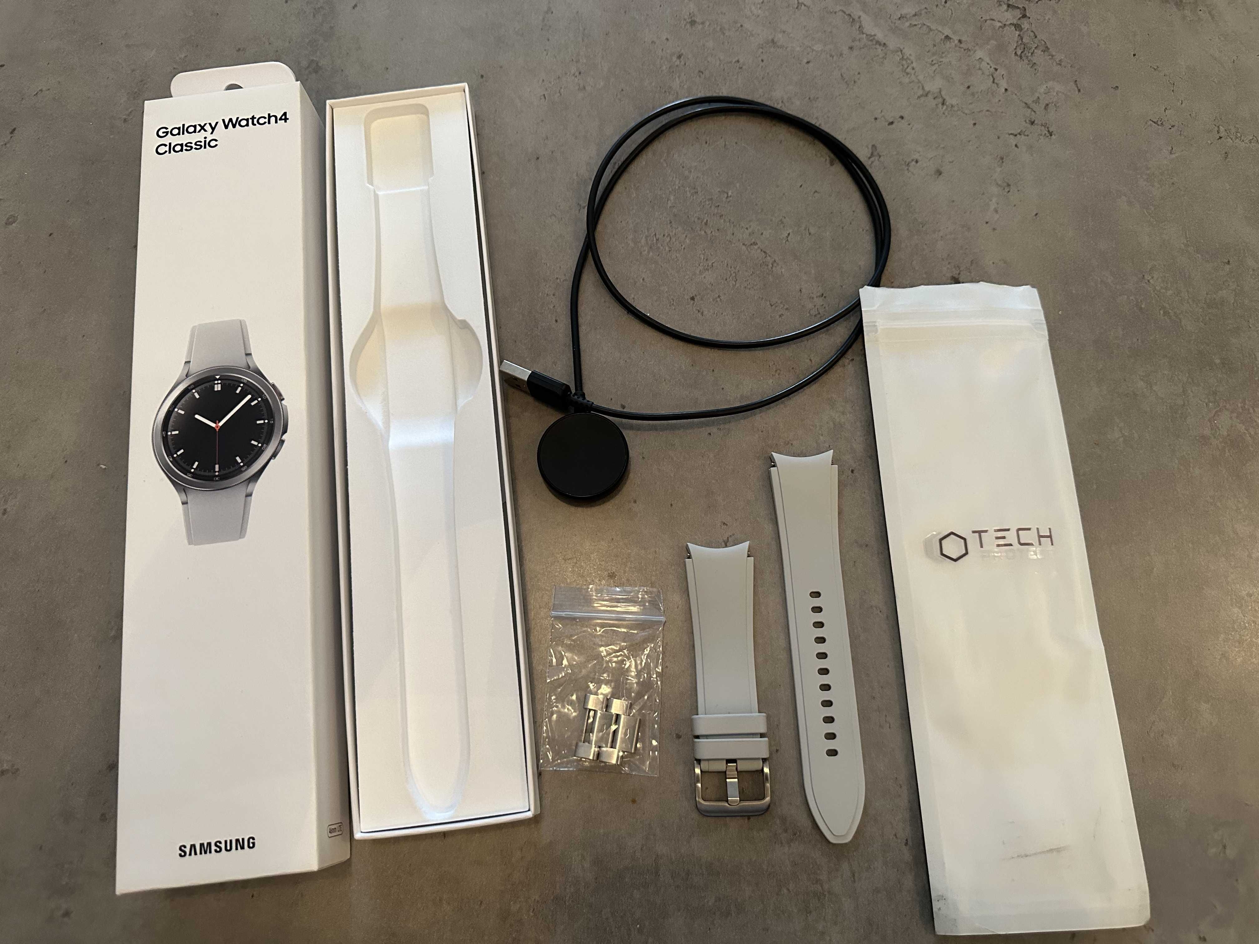 Samsung Galaxy Watch 4 Classic LTE SM-R895 + bransoleta GWARANCJA