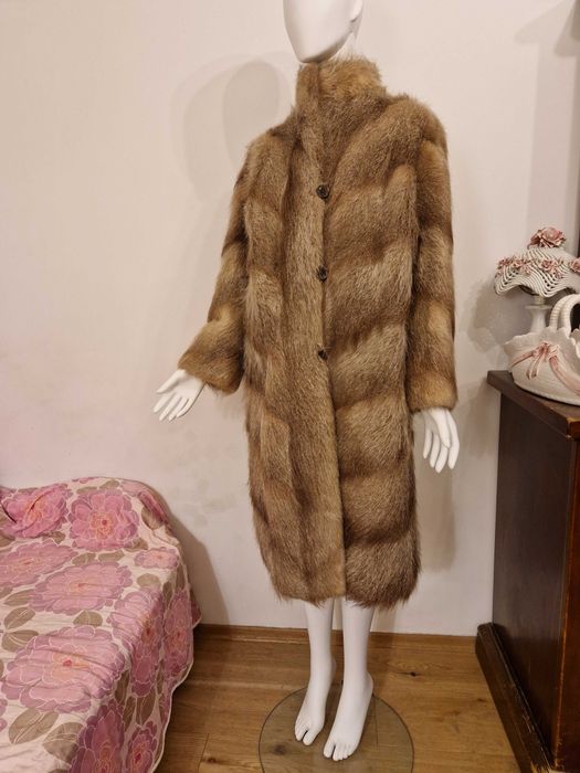 Futro naturalne piękne