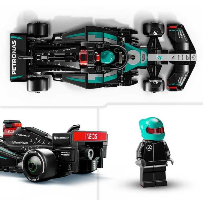 NOWY ! Bolid F1 MERCEDES-AMG W15 lego speed champions HIT !