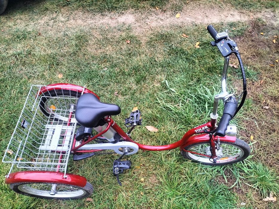 Rower trzykołowy elektryczny TOLEK