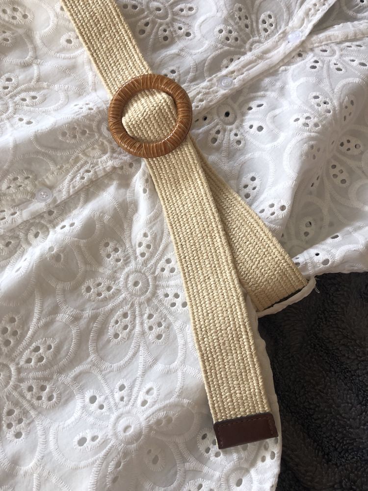 Vestido bordado inglês