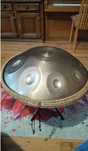 Handpan 22 calowy 10 tonowy 440 Hz tonacji D moll kurdyjskiej polecam