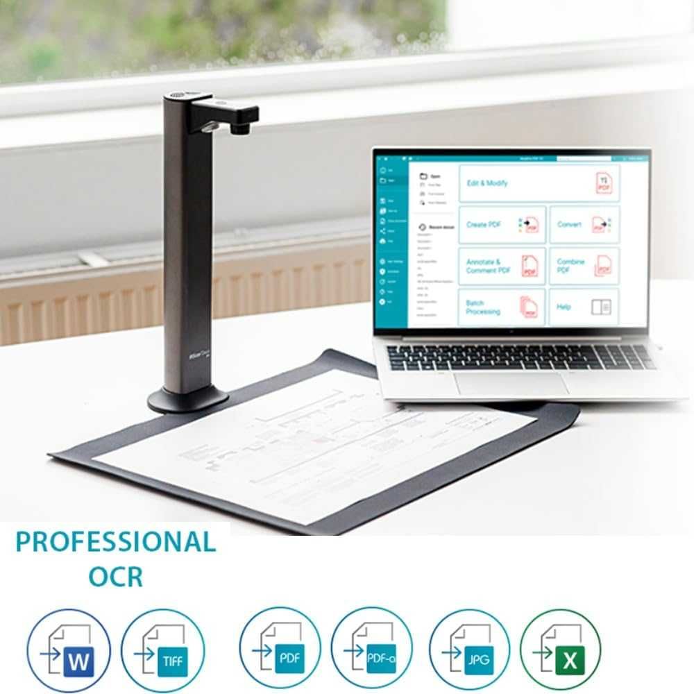 IRIScan Desk 7 Pro – Scanner Profissional de Livros e Documentos A3