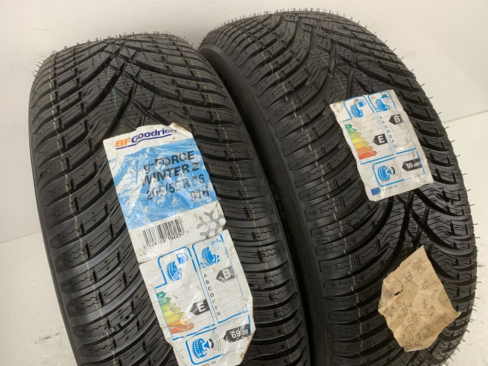 2x 205/55/16 BFGoodRich g-ForceWinter2 / NOWE PARA