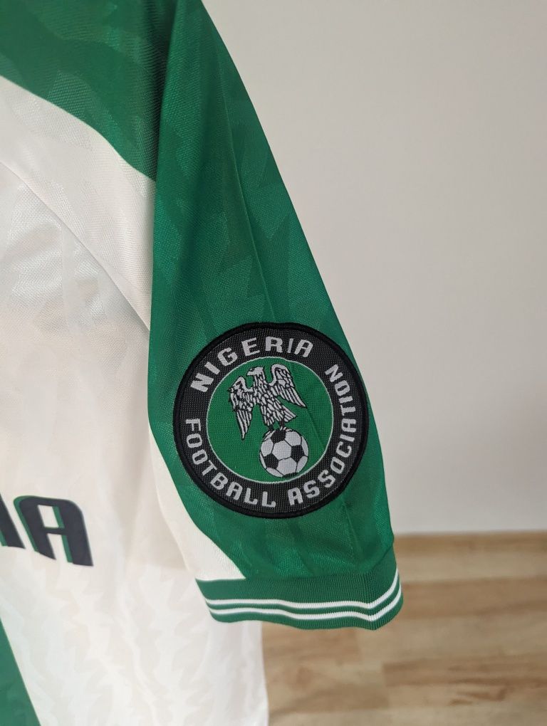 Nigeria 1996 koszulka domowa Nike mistrzostwa świata M