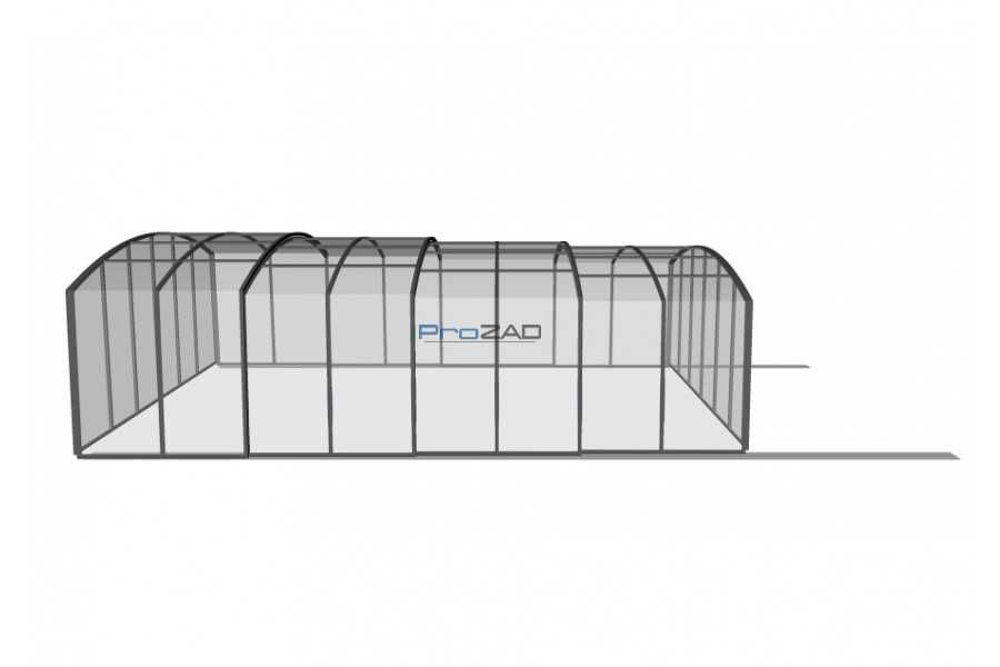 Zadaszenie basenowe 10,2 x 6,0m ARENA PrimeCover wysokie na wymiar