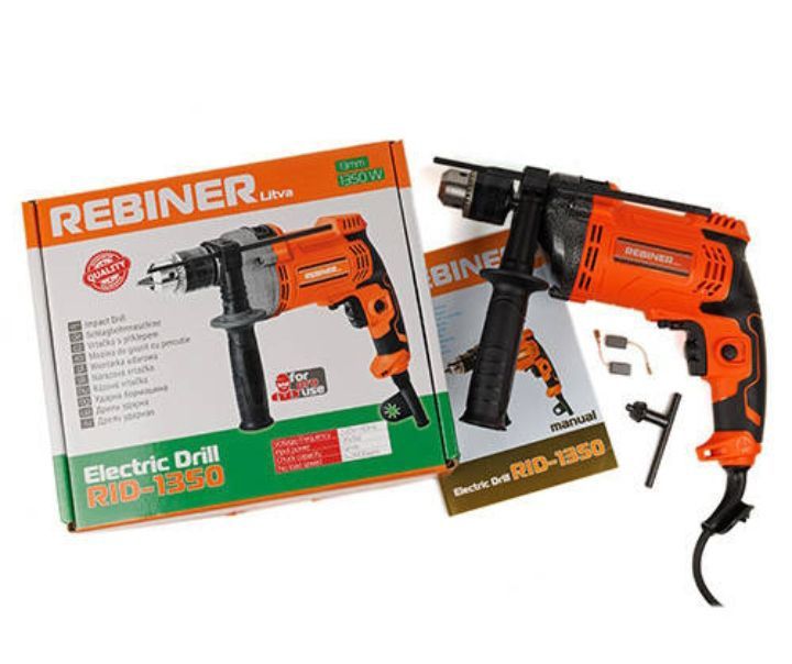 Дриль ударний Rebiner RID-1350 Дрель ударная