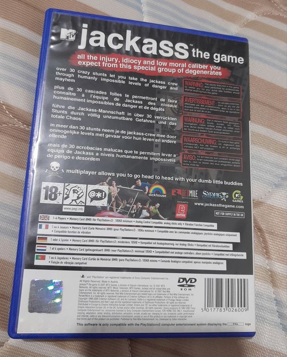 Jackass the game ps2