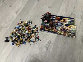 Лего Nexo Knights и куча деталей для минифигурок