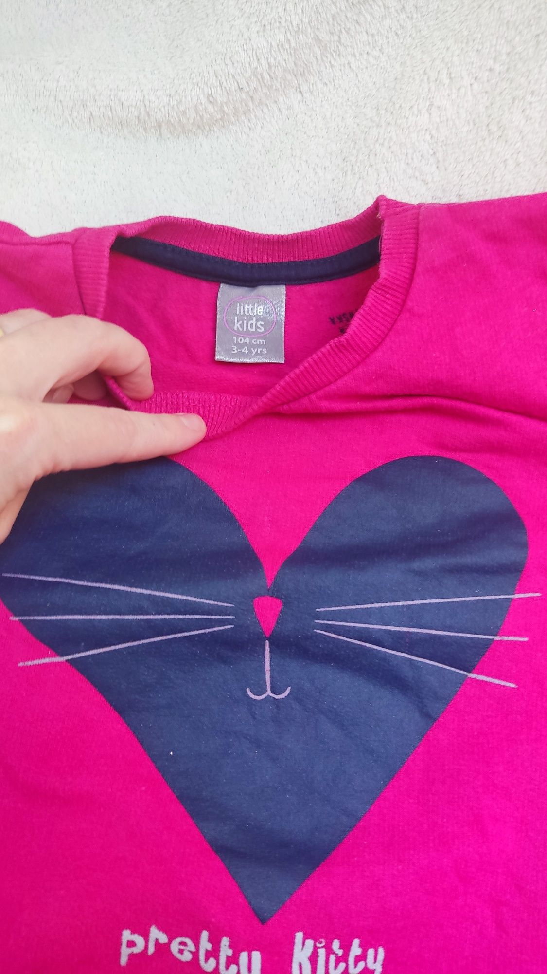Komplet bluza i spodnie 104 dla dziewczynki