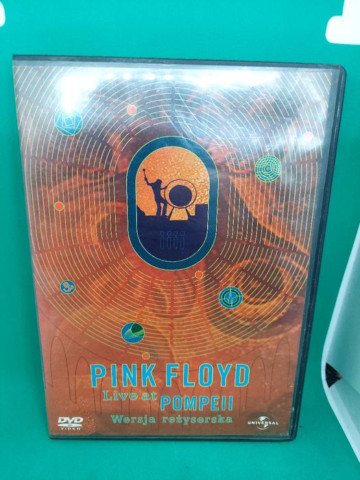 4 koncery DVD Pink Floyd Pompeii,Fish,Blondie, ELP