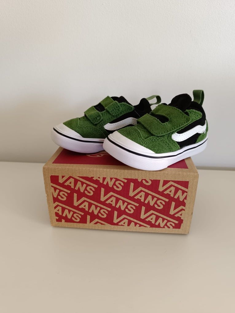 Vans com velcro ComfyCush New Skool