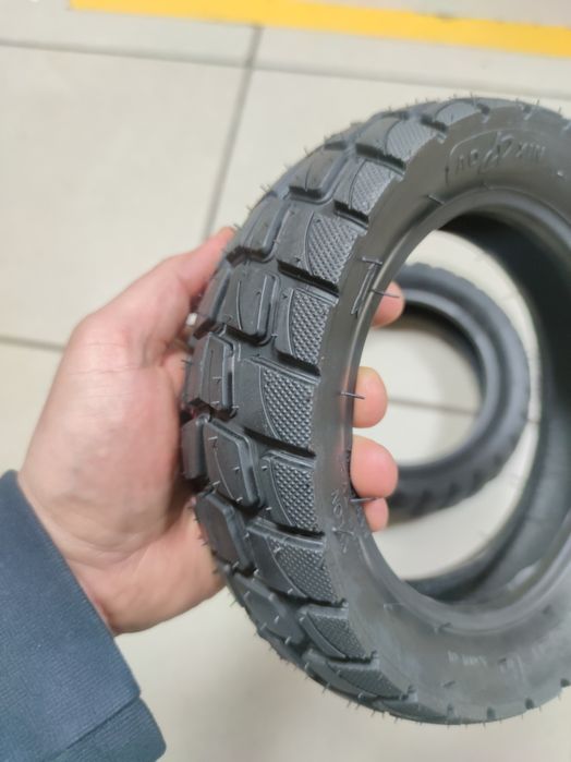 Покрышка 80/65-6 для электросамокатов, 10x3.0, шипованная шина