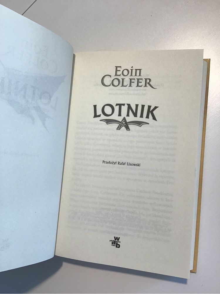 Lotnik Eoin Colfer