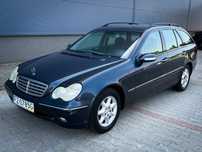 Mercedes C 200 Elegance 2.0 KOMPRESSOR 163KM Automat I właściciel