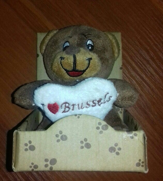 Мишка Teddy, Брюссель, Бельгия, мягкая игрушка плюшевый мишка