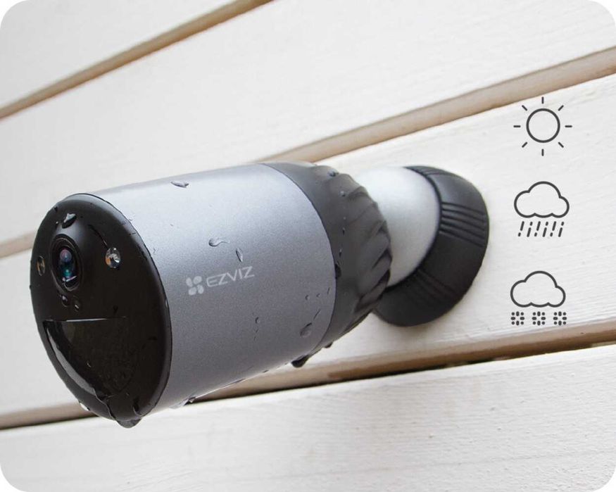 Câmara EZVIZ ‼️WiFi ‼️4MP ‼️ Bateria ‼️ Painel Solar ‼️ MMC 32GB