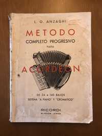 Método Completo Progressivo para Acordeon - Anzaghi