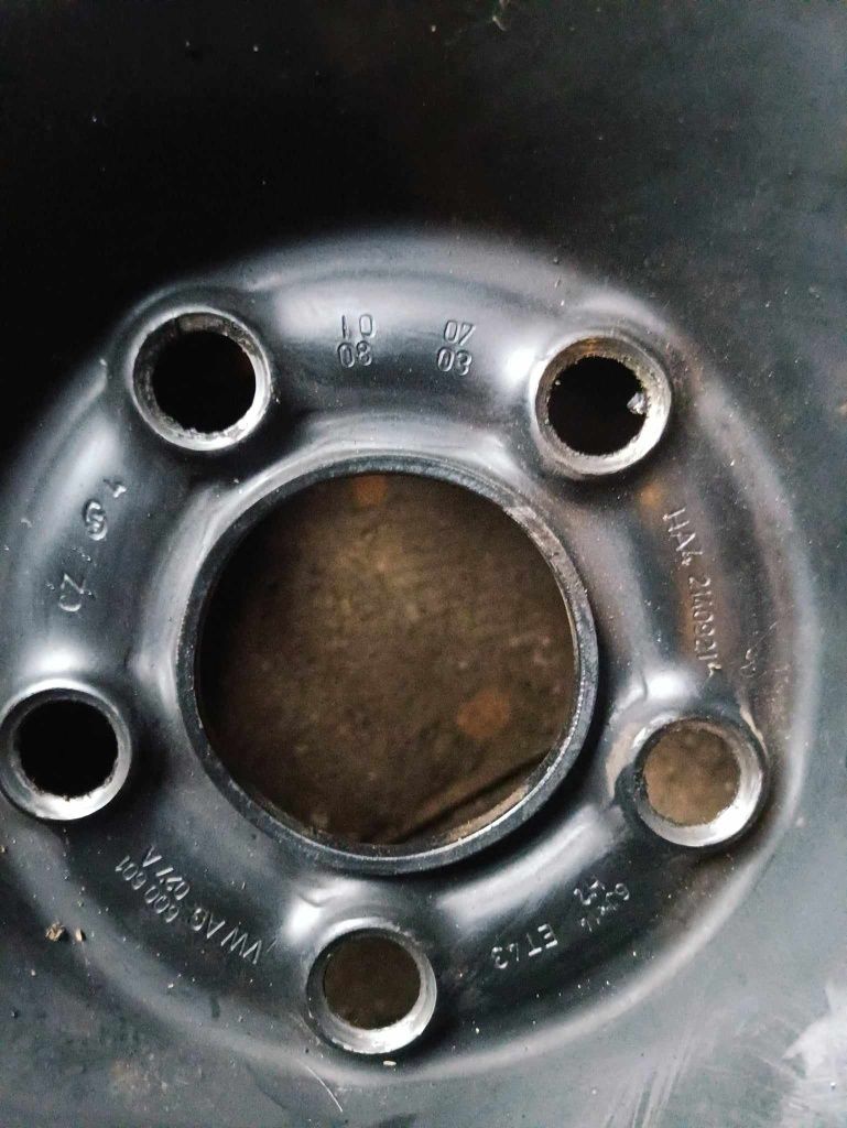 Koło zapasowe do VW polo