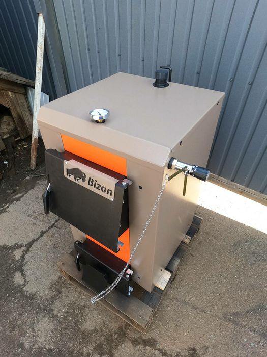 ‼А К Ц І Я Котел Твердопалевний БІЗОН 18кВт до 180м2 .Бізон Котел‼