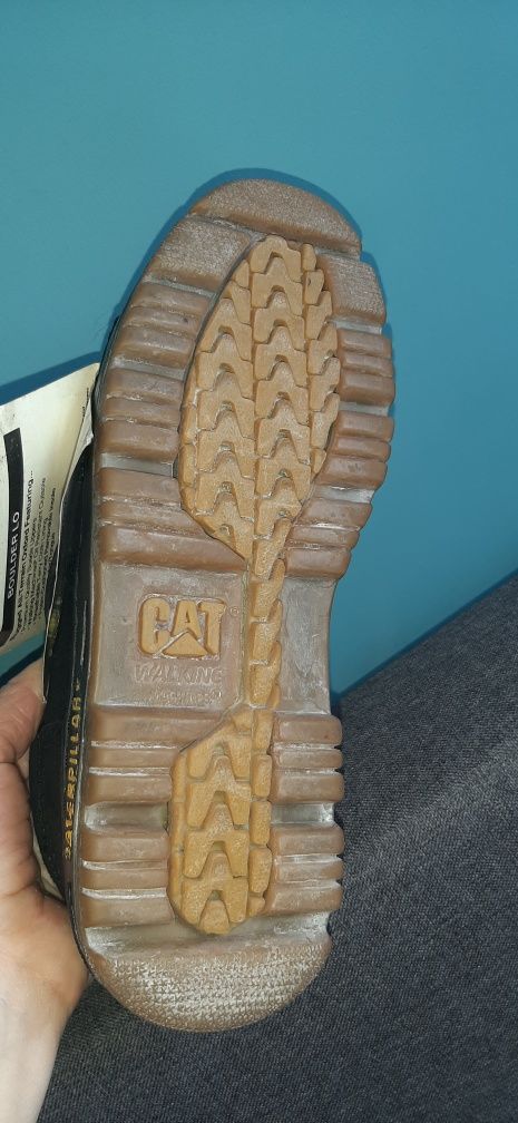 CAT Caterpillar półbuty skóra naturalna grube spody 90s oldschool 41