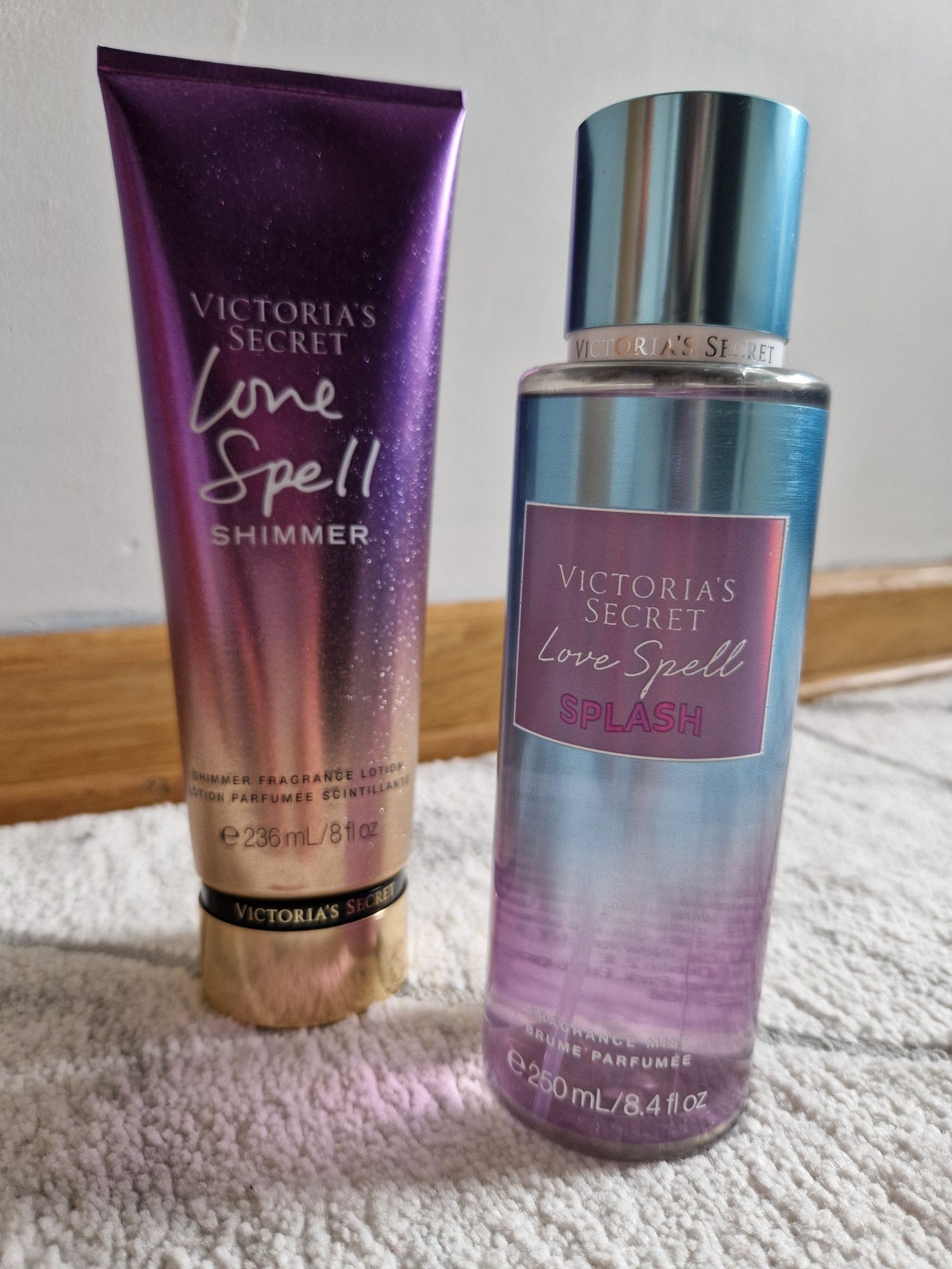 Zestaw PREZENTOWY VICTORIA SECRET balsam + mgiełka Love Spell