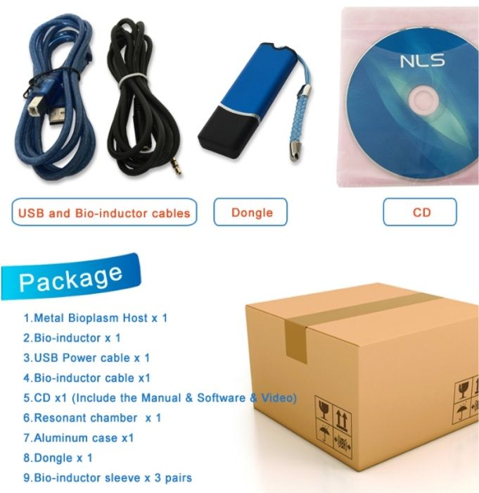 Urządzenie Biorezonans BIOPLASM NLS -szybki skan, dobre oprogramowanie