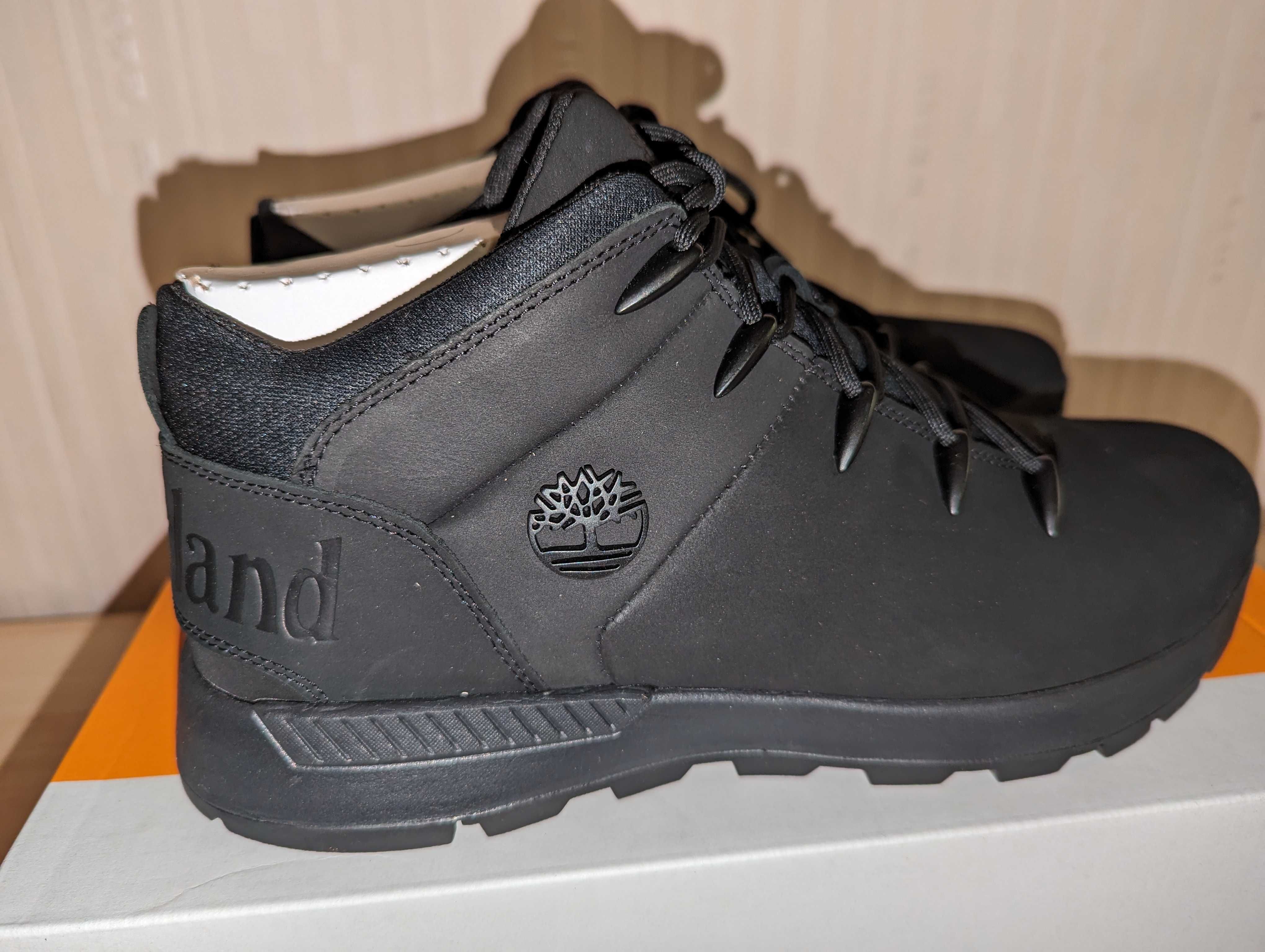 Timberland Sprint Trekker Hiker Black Nubuck.Мужские ботинки.Оригинал