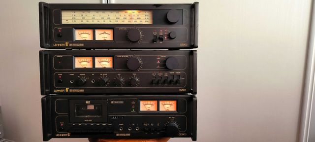 Wieża Lehnert Rack Stereo - Wzmacniacz Tuner Magnetofon sprawna