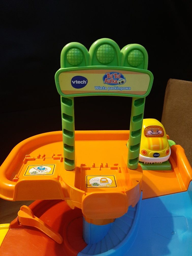 Vtech Wieża Parkingowa tut tut  wersja polska + autko + tor