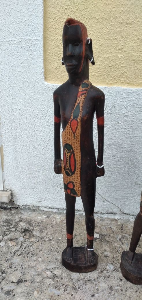 Escultura africana decorativa