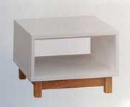 Stolik kwadratowy w stylu skandynawskim 35x50x50cm