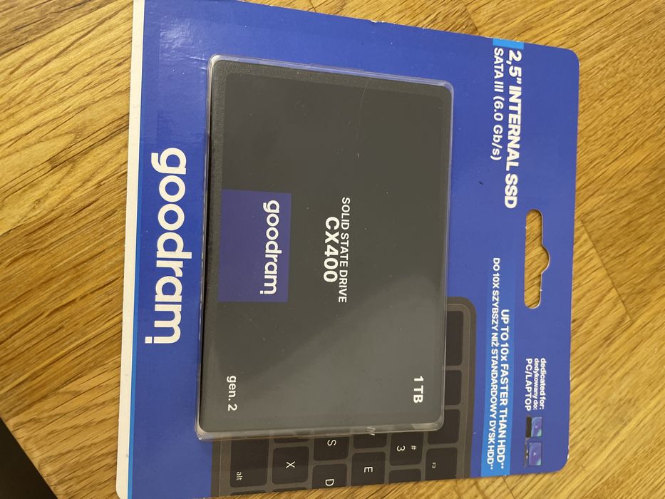 Dysk SSD Goodram CX400 1 Terabajt nowy!!!