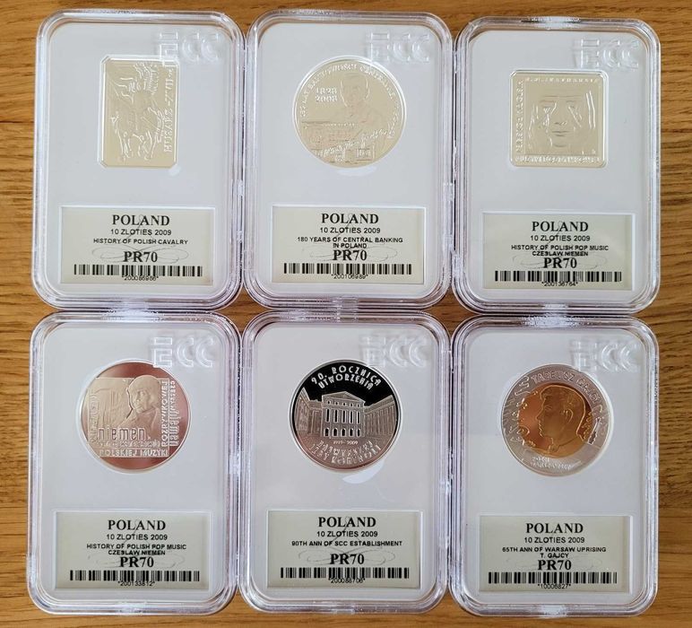 Zestaw monet srebrnych 2009