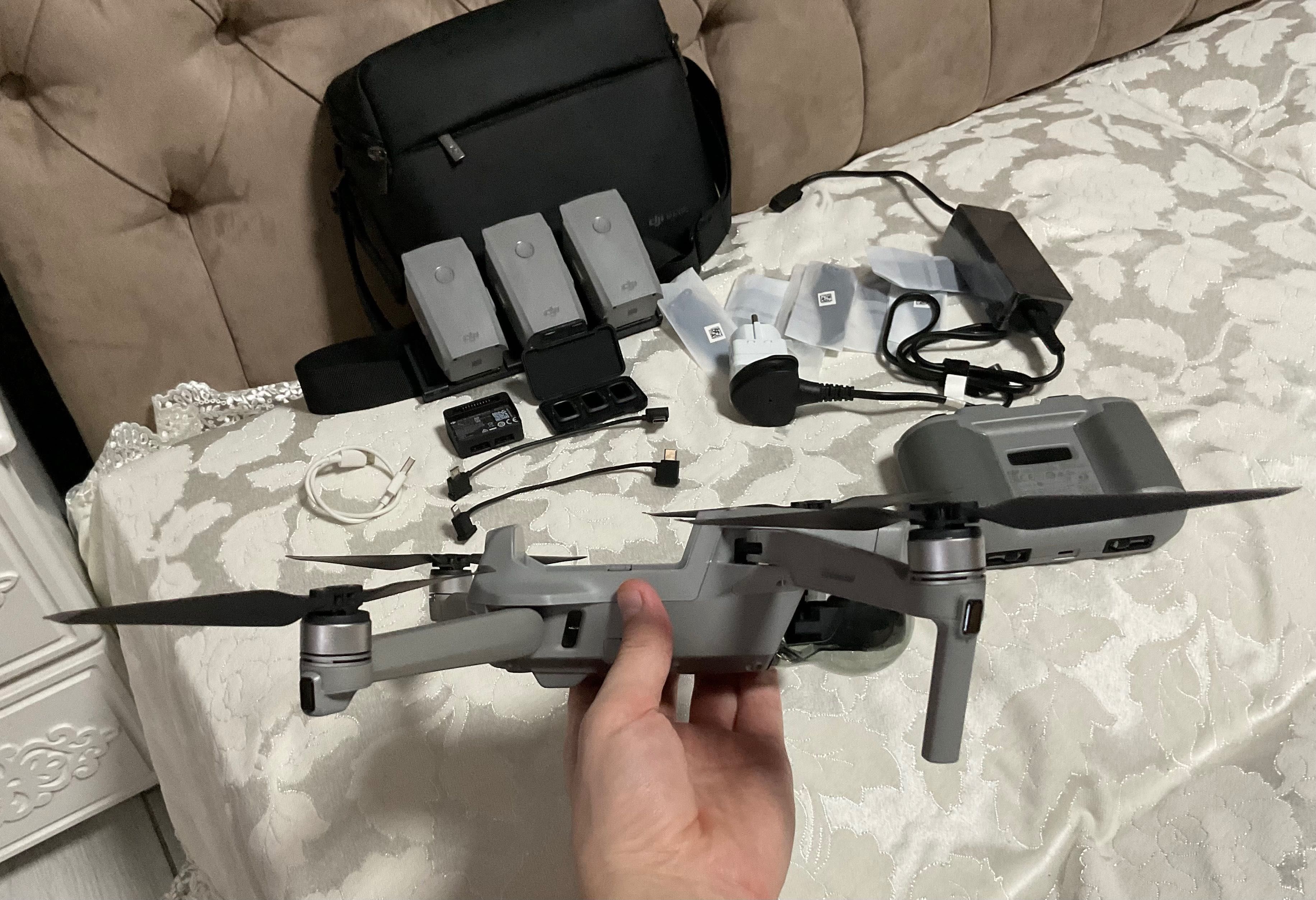 Супер стан! Квадрокоптер DJI Mavic Air 2 Fly More Combo + 3акб + сумка