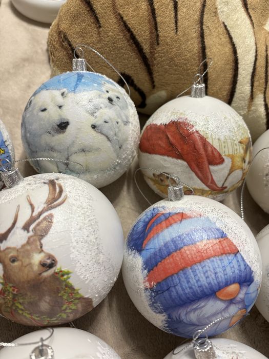 Новорічні кульки (ручна робота)