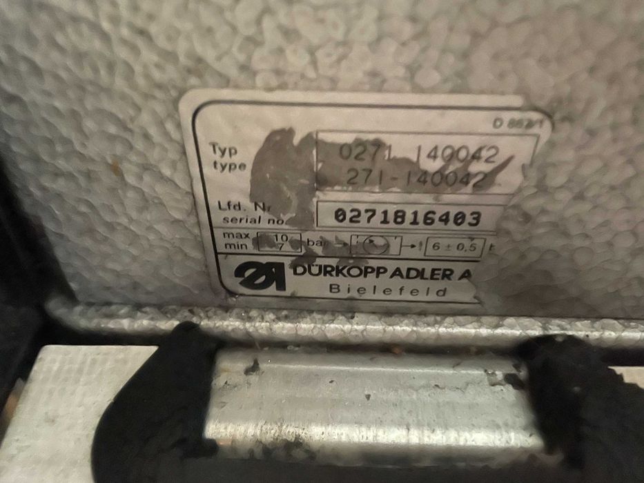 Maszyna do szycia, DURKOPP ADLER - Syndyk sprzeda