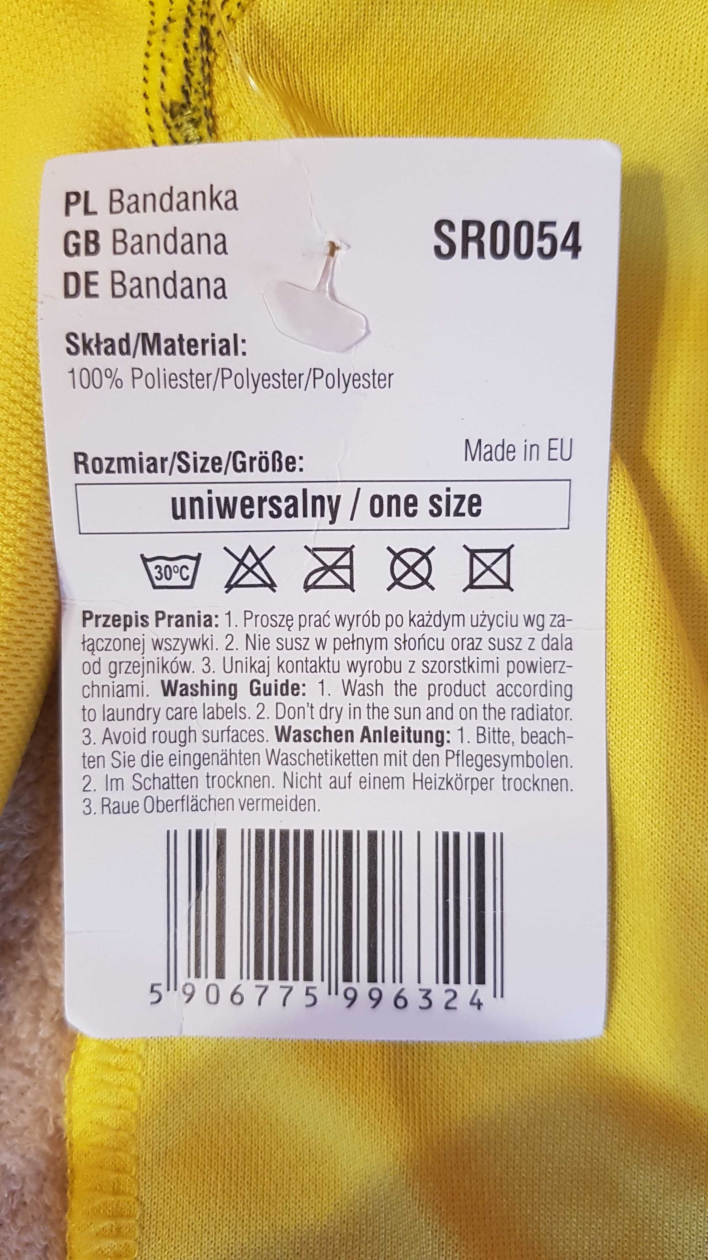 Bandanka Stanteks czapka chusta na głowę termoaktywna