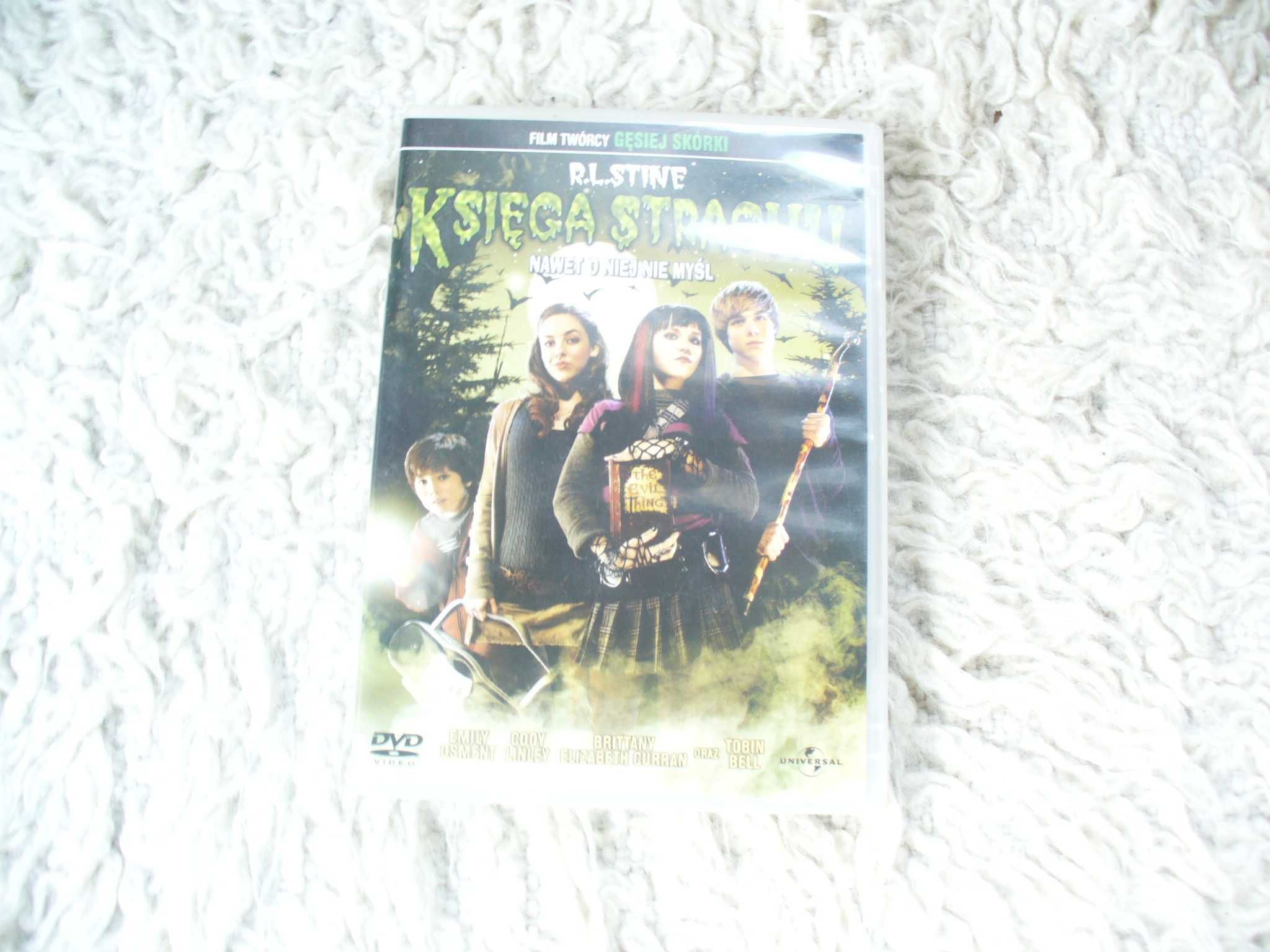 Płyta DVD ,film,Księga Strachu