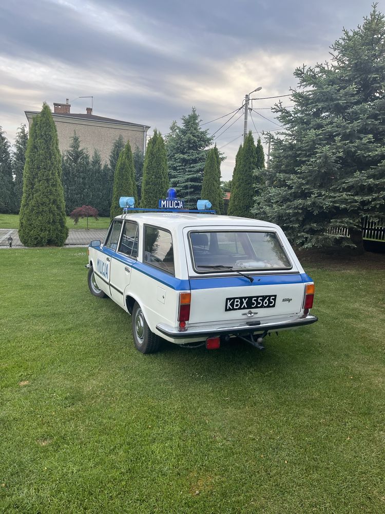 Fiat 125p Kombi - MILICJA 1977r